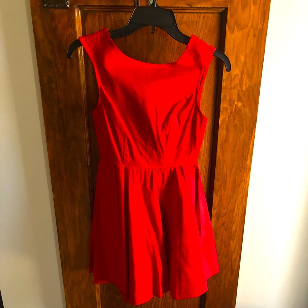 Tobi Sleeveless Red Dress, size S